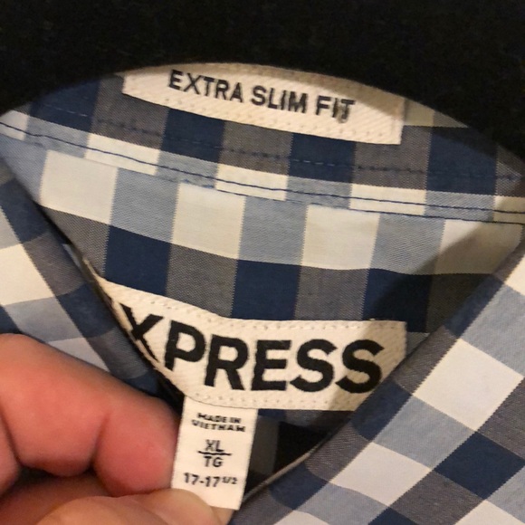 Express Xl 17 - 17 1/2 dress shirt - Picture 2 of 2